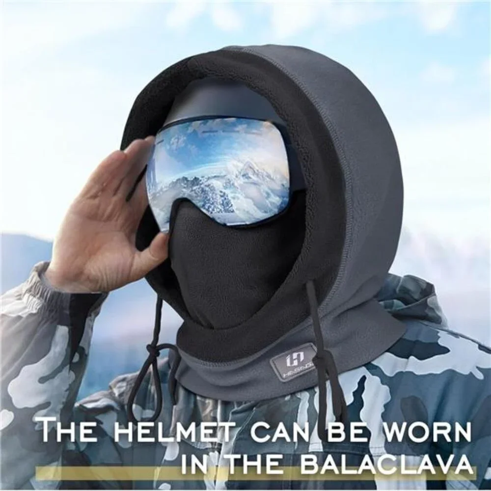 Unisex Balaclava Face Mask Windproof Fleece Ski Mask Winter Neck and Face Warmer